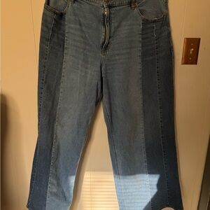 American Eagle Outfitters Light Blue Flare Jeans